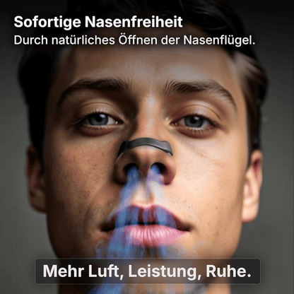 NasalFlow™ | Magnetische Nasenpflaster – Für Freieres Atmen & Ruhigere Nächte