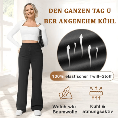ComfyPlus™ – Die lässige Stretch-Hose mit hoher Taille