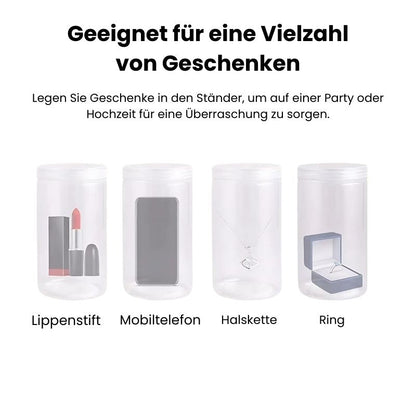 Überraschungs‑Kuchenständer mit verborgenem Enthüllungsfach