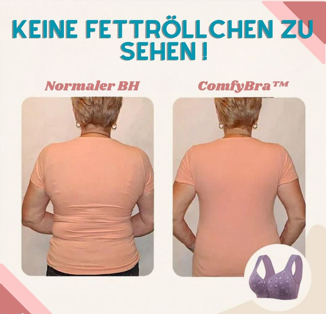 50 % RABATT | ComfyBra™ – Bügelloser Komfort-BH mit praktischem Frontverschluss