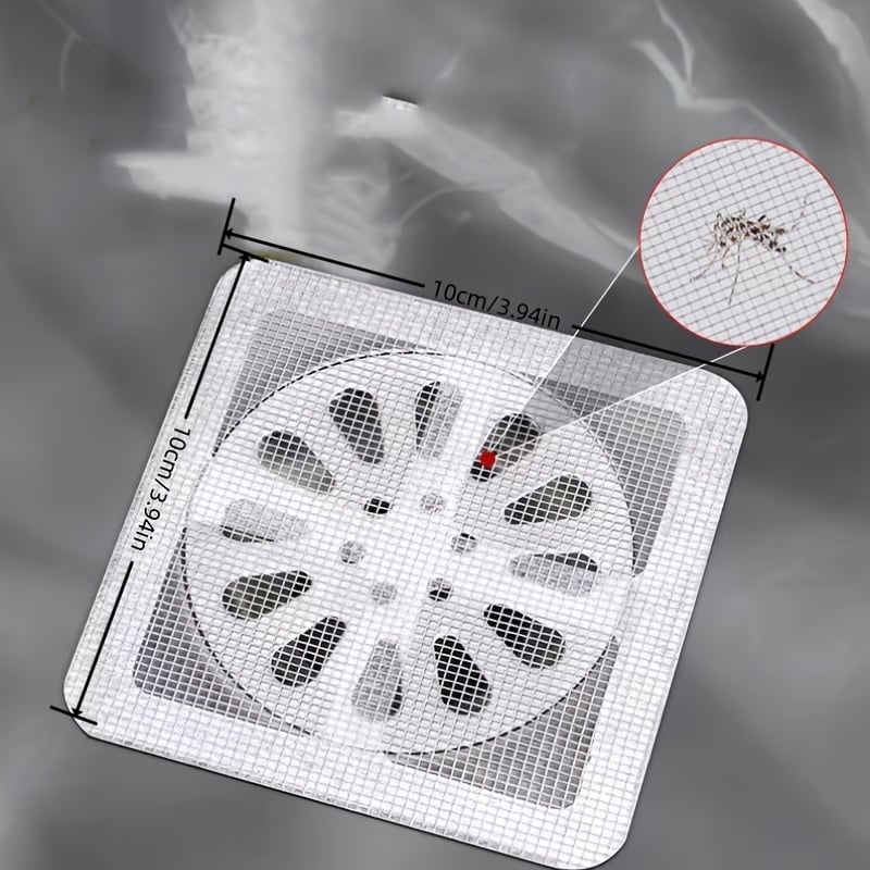CleanFlow – Einweg‑Abflussaufkleber für Bodenabläufe