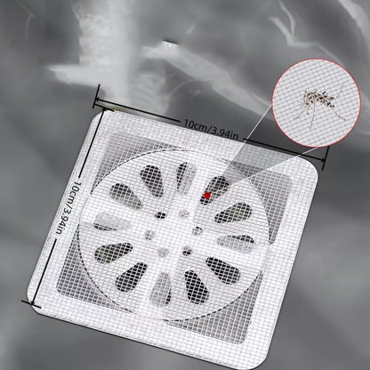 CleanFlow – Einweg‑Abflussaufkleber für Bodenabläufe