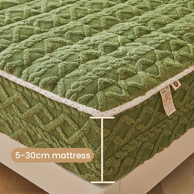 CozyWrap™ | Dicke warme Spannbettauflage
