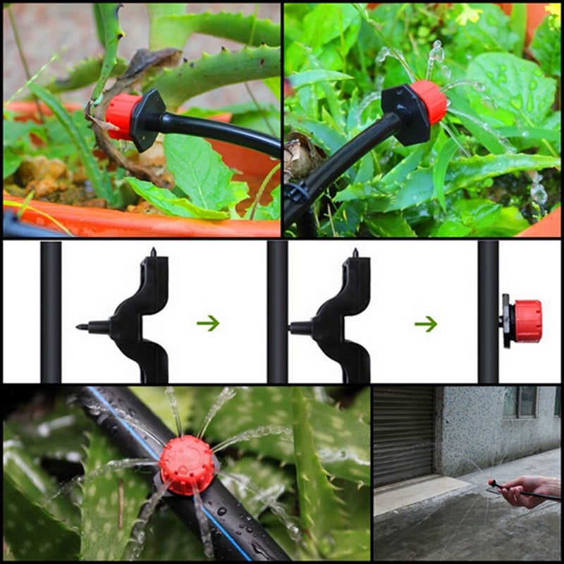 Verstellbare Garten-Tropfer für Tropfbewässerungssysteme