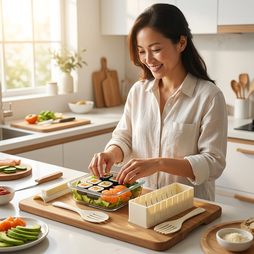 🍣 Sushi-Rollset – Perfektes hausgemachtes Sushi ganz ohne Vorkenntnisse