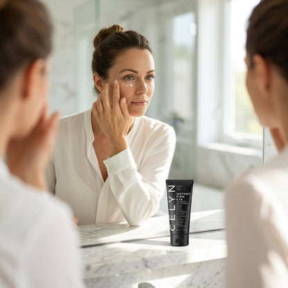 Sofortige Augencreme — Sichtbar glättet dunkle Augenringe, Schwellungen und feine Linien