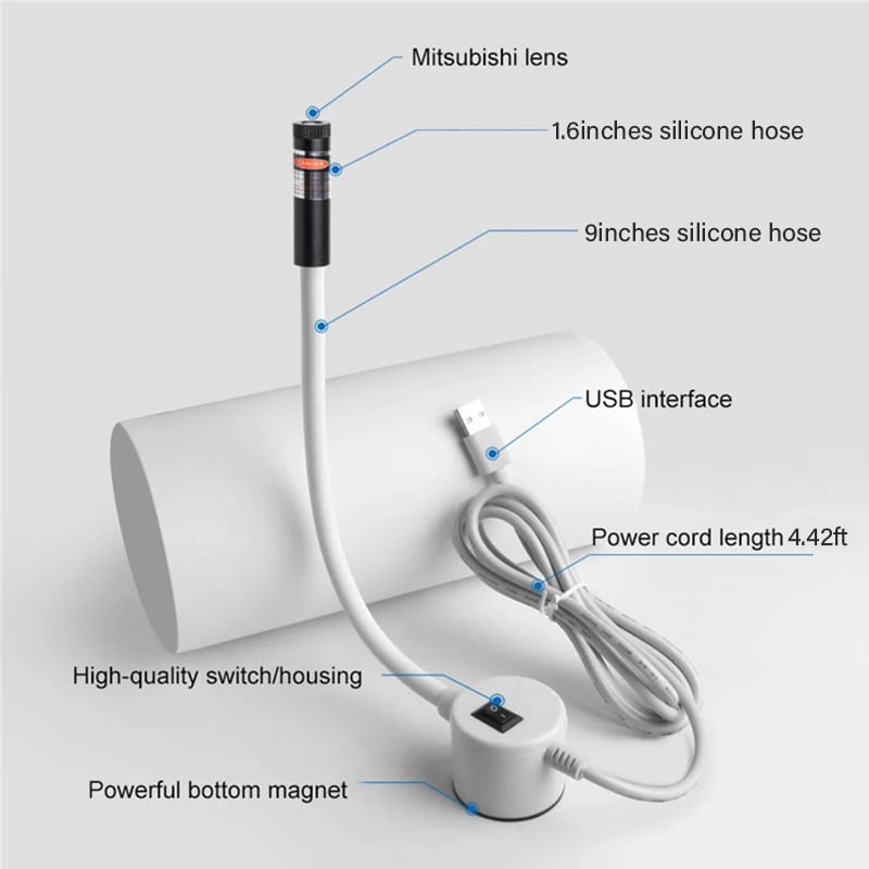 StitchGuide – magnetisches Laser‑Nähhilfsmittel zum exakten Ausrichten