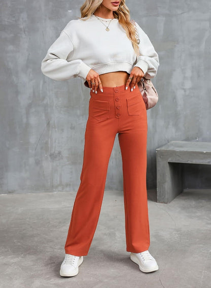 ComfyPlus™ – Die lässige Stretch-Hose mit hoher Taille