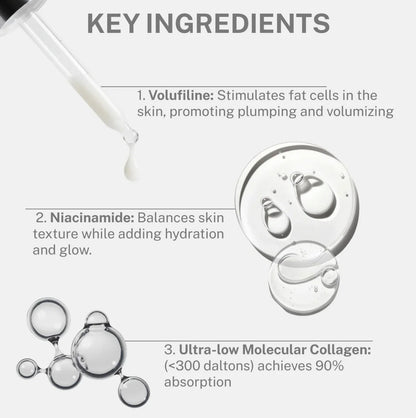 VivaDerm — Zweischichtige Kollagencreme im Serum