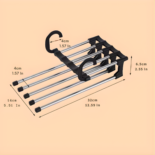 FlexiRack – Mehrstufiger Kleiderbügel-Organizer