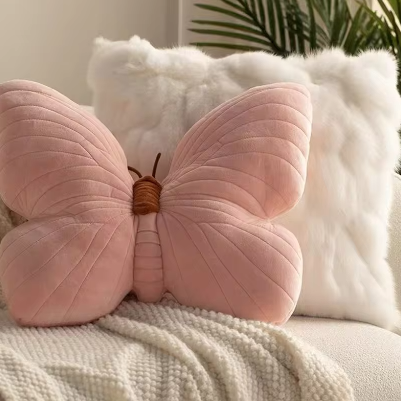 DreamWings™ | Superweiches Schmetterlingskissen für kleine und große Träumer!