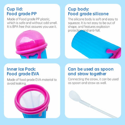 1+1 GRATIS | FrostSipChill – Slush Maker Becher für Kinder, Familie & heiße Sommertage