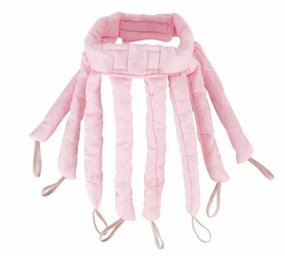 LuxeCurlPro — Heatloses Locken-Headband-Set für das Overnight-Haarstyling