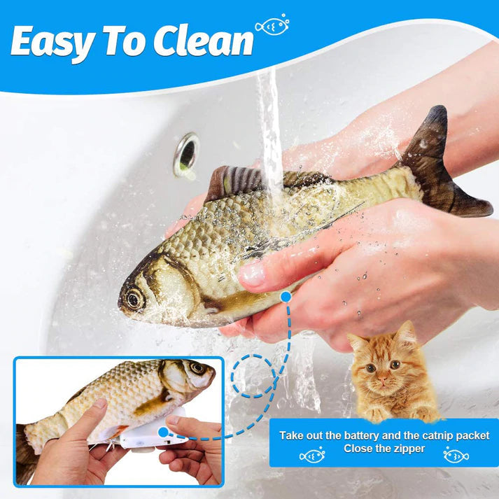 Flopping Fish Katzenspielzeug™ | 2+1 GRATIS