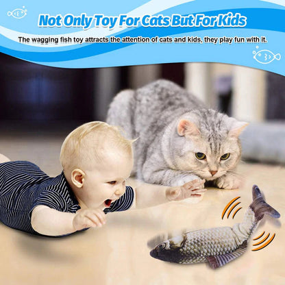 Flopping Fish Katzenspielzeug™ | 2+1 GRATIS