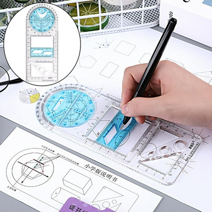 1+1 GRATIS | ArcSketch™ | MultiFunktions-Zeichenlineal, Präzision und Kreativität [Letzter Tag Rabatt]