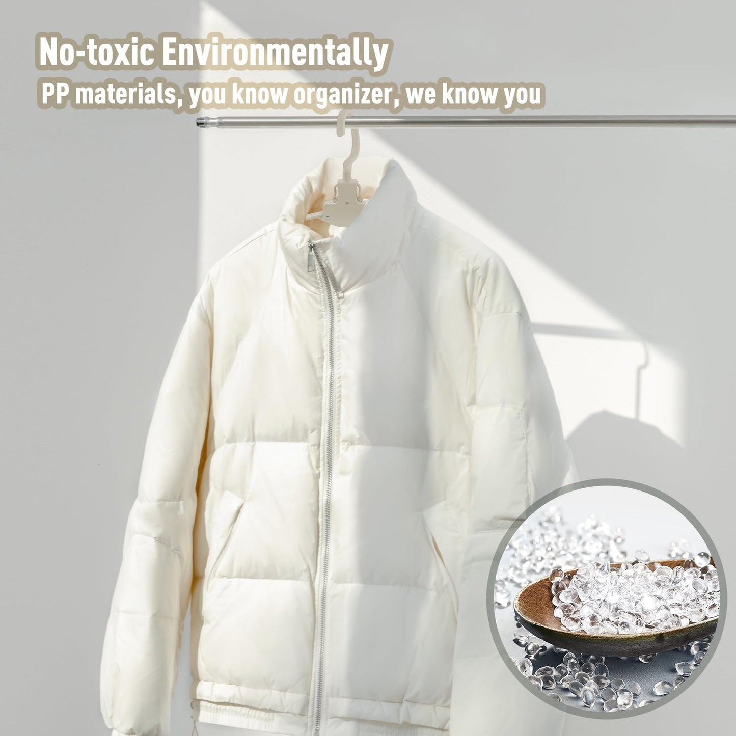 10er Pack | Flextrock™ Faltbarer Kleiderbügel