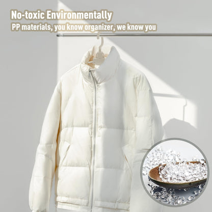 10er Pack | Flextrock™ Faltbarer Kleiderbügel