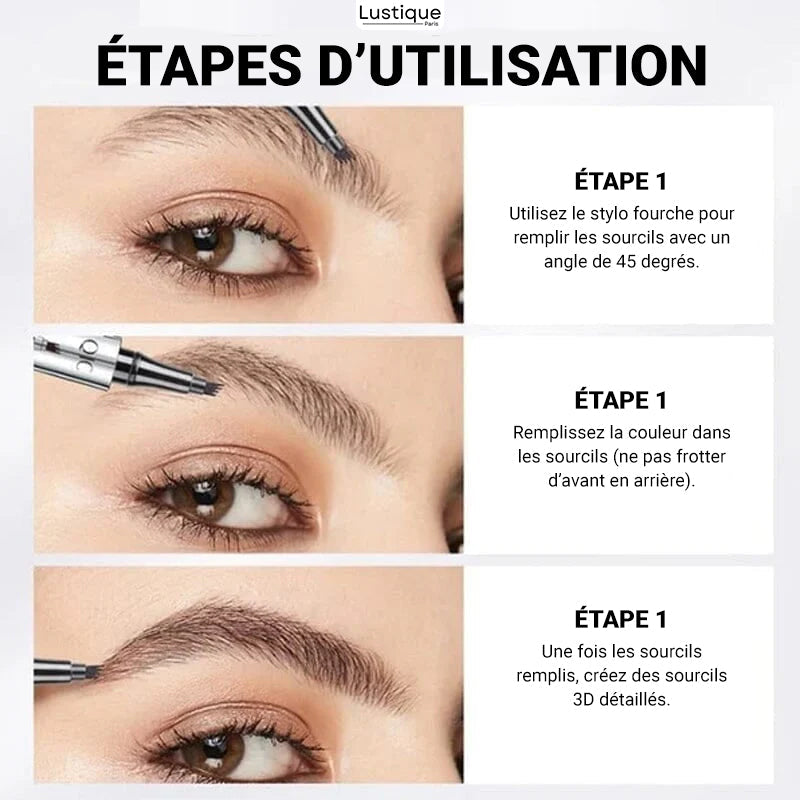 VeloBrow Precision — Microblading-Augenbrauenstift mit feiner Spitze