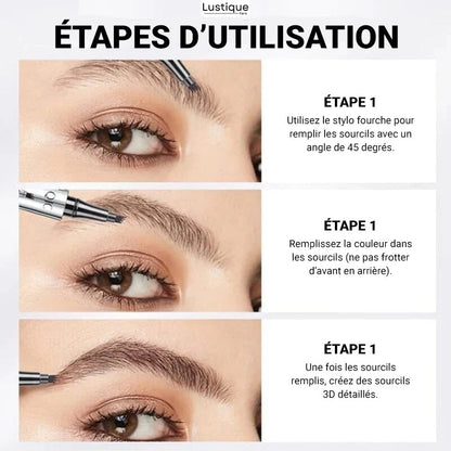 VeloBrow Precision — Microblading-Augenbrauenstift mit feiner Spitze