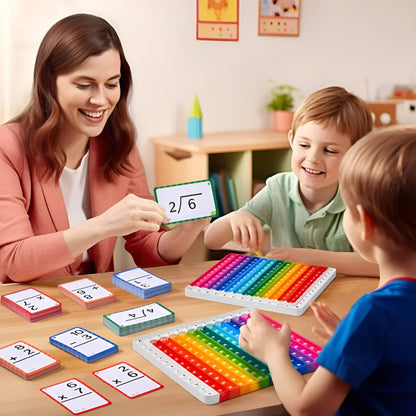 MathGenius Pro - Mathe-Flash-Karten und Pop Fidget Chart | 50% RABATT