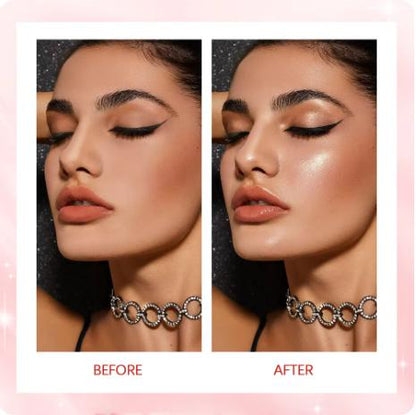 LumaBlaze — Schimmer-Puder-Highlighter-Stick für strahlenden Glow im Gesicht & am Körper