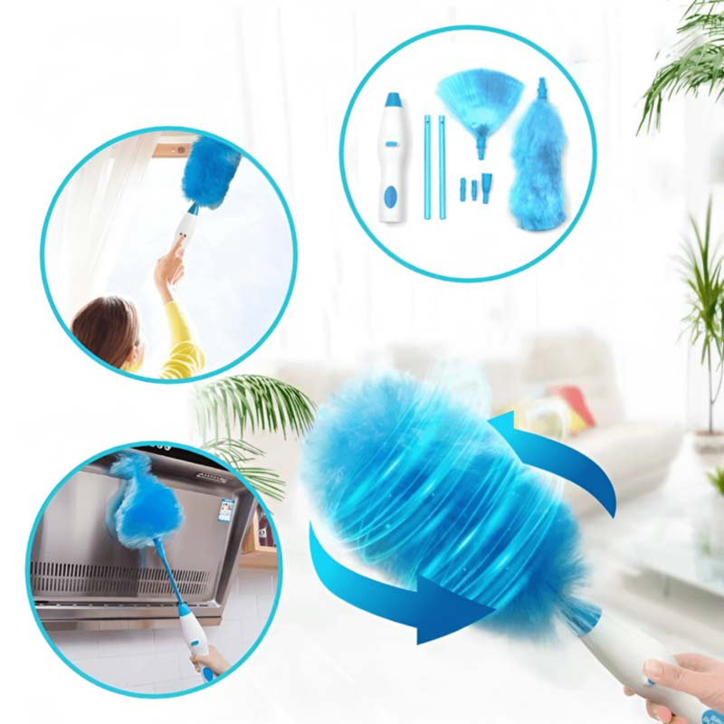DustWhirl™ – Elektrische rotierende Reinigungsbürste für mühelose Tiefenreinigung zu Hause [50% Rabatt]