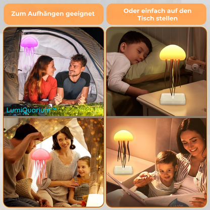 LumiQuarium™ LED Quallenlampe – Sensorisches Nachtlicht