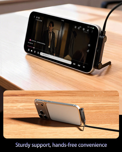 HyperCharge™ | 2-in-1 Ladekabel mit integriertem Standfuß [Letzter Tag Rabatt]