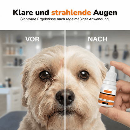 PetEye Drops — Aufhellen & Beruhigen | 1+2 GRATIS