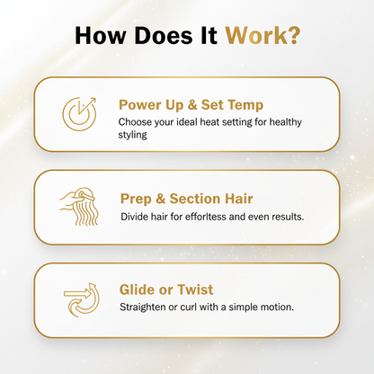 Style-Master Pro – Haarstylinggerät zum Glätten & Lockenmachen