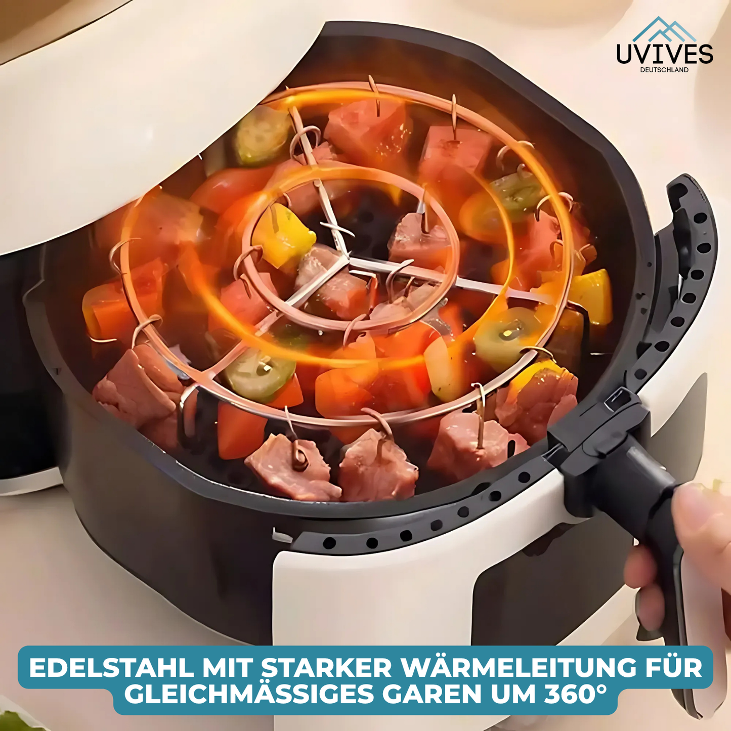 CrispGrill Set – Knuspriger Genuss ohne Rauch & Fett!