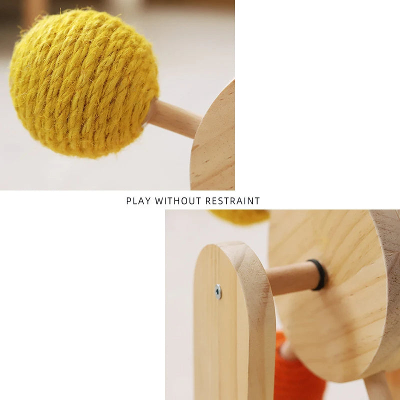 ScratchWheel | Lassen Sie Ihre Katze spielen und kratzen