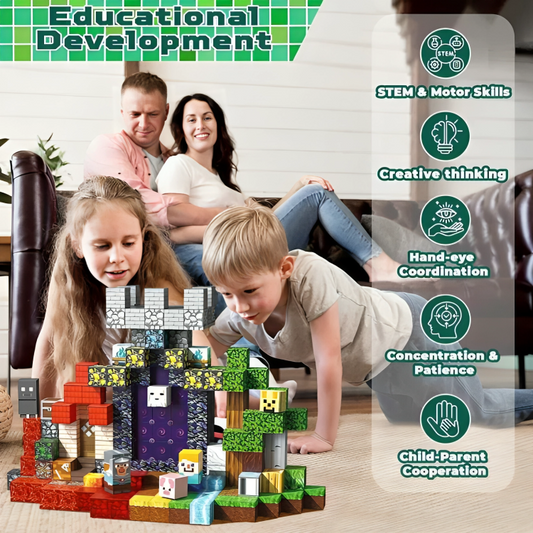 PixelBrix™ – 200-teiliges Set Magnetische Bausteine [50% Rabatt]