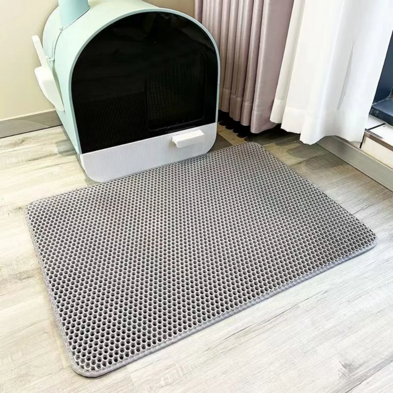 PawGuard™ | Zweilagige Katzenstreu-Matte