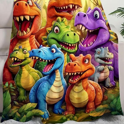 Dinosaurier-Decke – Warm & Kuschelig für Kinder | 50% Rabatt