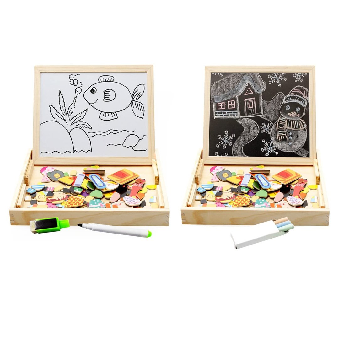 EduDraw - Doppelseitige magnetische Zeichentafel | 50% RABATT