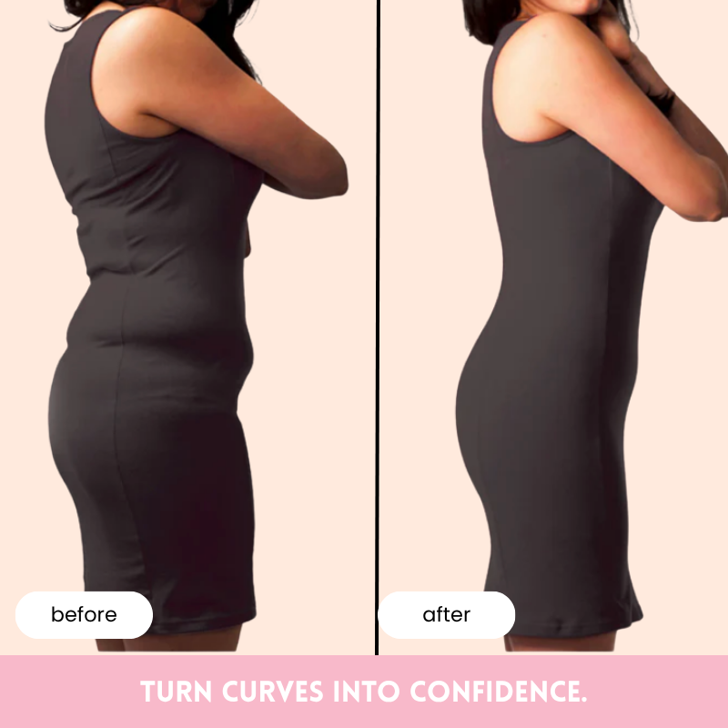 Rutschfeste Shaping-Panty-Shorts mit hohem Bund