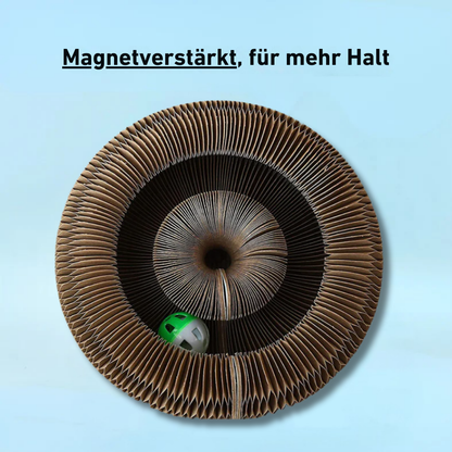PouncePlay™ | Kratzspielzeug mit Glöckchenball
