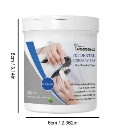 PetDentalCare™  Immer frischer Atem für Haustiere 50pcs | 1+1 GRATIS