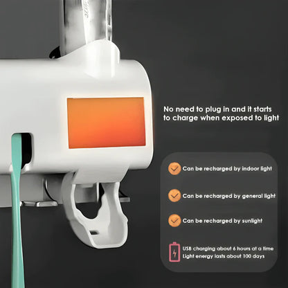 Smarte UV Zahnbürstenhalter