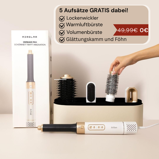 AirGlam™ | 5-in-1 Magischer Haarstyler und Trockner