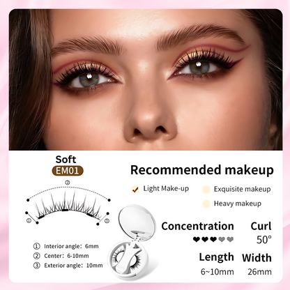 BeauAlori Magnetisches Wimpern-Set – Einfache Anwendung (Neue Edition)
