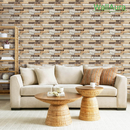2+2 Gratis | WallAura™ 4er Set 3D Hochwertige Wandfliesen Selbstklebend 30x30 cm