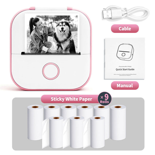 MiniPixie™ | Kabelloser Mini-Drucker für ein einfacheres Schulleben! | 50% Rabatt