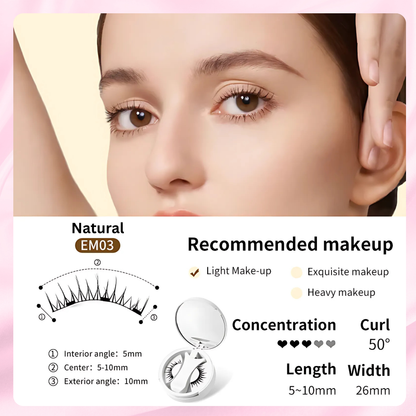 BeauAlori Magnetisches Wimpern-Set – Einfache Anwendung (Neue Edition)