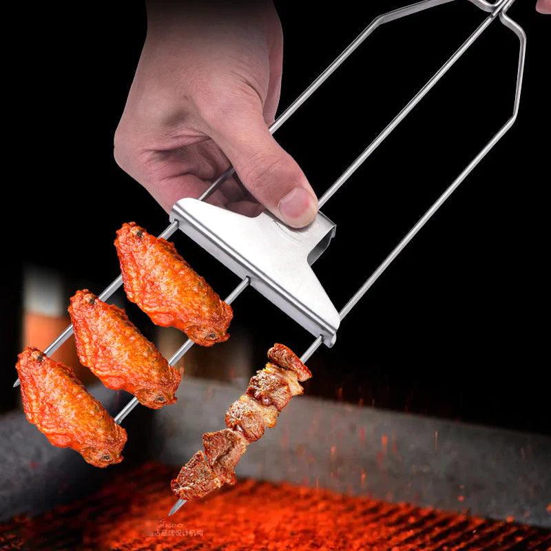 BlazeTrio Spieße — BBQ-Spieß-Set aus Edelstahl