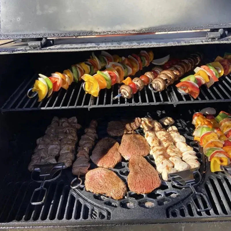 BlazeTrio Spieße — BBQ-Spieß-Set aus Edelstahl