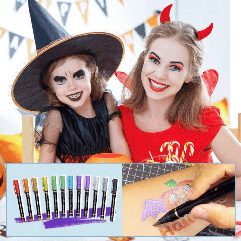 BodyArt – Atemberaubende, wasserfeste Designs, die halten