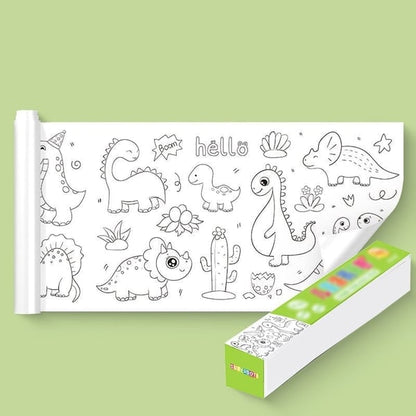 KreativKids - Förderung von Kreativität und Lernen durch Wandaufkleber-Malset | 1 + 1 GRATIS